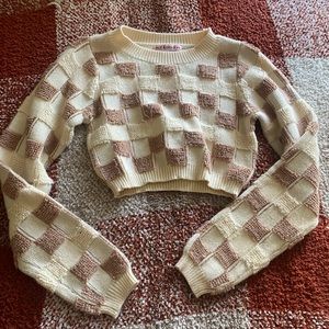 Fashion Nova cropped fall sweater